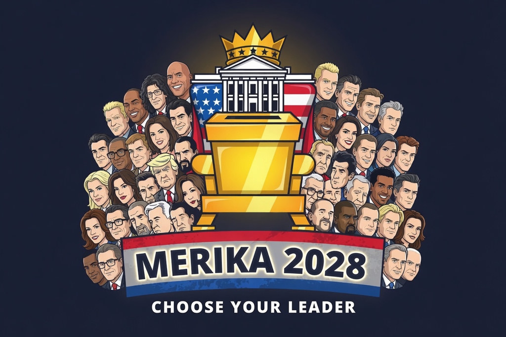 Merika 2028 — Choose Your Leader